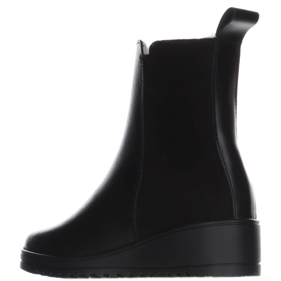 BRAND NEW PAJAR suede and leather winter boots shearling lining MADE IN CANADA - Picture 5 of 16